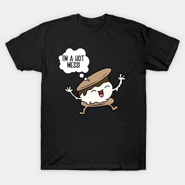 Funny Campfire Camping S’mores Lover T-Shirt by JB.Collection